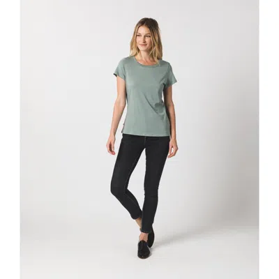 Known Supply Fitted Tee In Green
