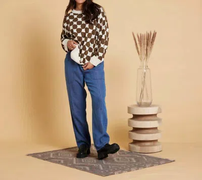 Known Supply Flo Pant In Dark Wash In Black