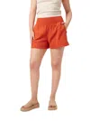 Known Supply Geo Gauze Shorts In Chili In Pink