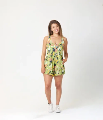 Known Supply Ivy Romper In Multi