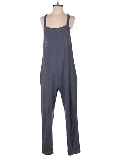 Pre-owned Known Supply Jumpsuit In Gray