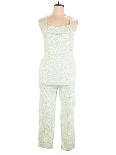 Pre-owned Known Supply Jumpsuit In Green