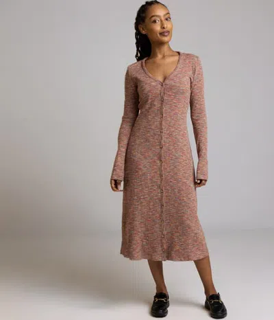 Known Supply Lorelei Dress In Multi Tawny