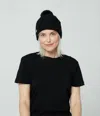 KNOWN SUPPLY OLLIE BEANIE IN BLACK