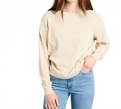 Known Supply Raglan Fleece Sweatshirt In Taupe In Neutral