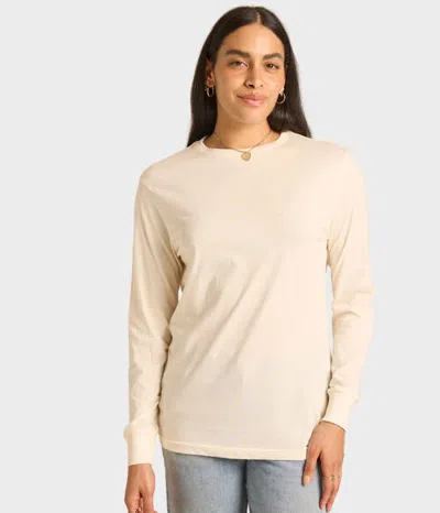 Known Supply Relaxed Long Sleeve Tee In Stone