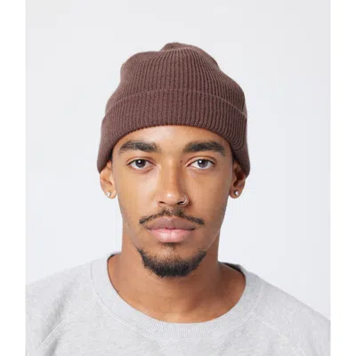 Known Supply Ribbed Beanie In Espresso