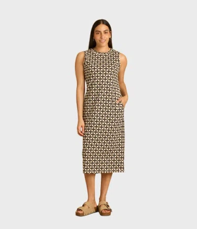 Known Supply Sasha Dress In Gray