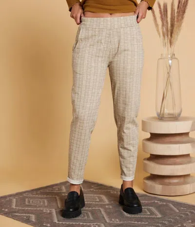 Known Supply Sequoia Pants In Fog Shadow Plaid In Multi