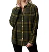 Known Supply Shiloh Unisex Plaid Shirt In Juniper In Grey
