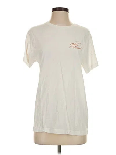 Pre-owned Known Supply Short Sleeve T-shirt In Ivory