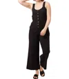 Known Supply Starlette Jumpsuit In Black In Black