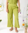 KNOWN SUPPLY STERLING PANTS IN MARTINI OLIVE