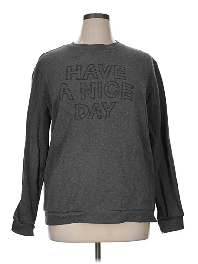 Pre-owned Known Supply Sweatshirt In Gray