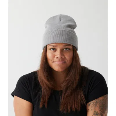 Known Supply Tall Cuff Beanie In Gray