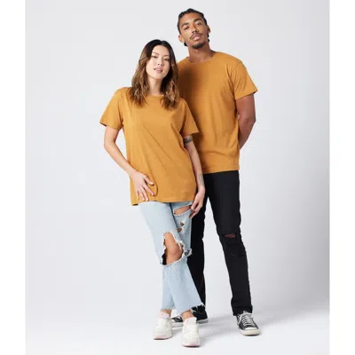 Known Supply Unisex Cotton T-shirt In Yellow