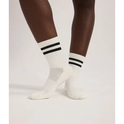 Known Supply Unisex Socks In White
