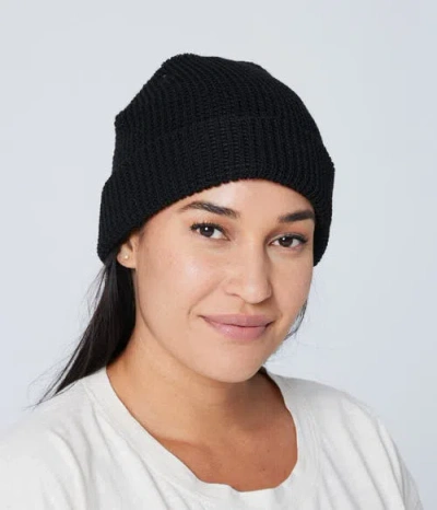 Known Supply Waffle Knit Beanie In Black