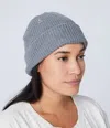 KNOWN SUPPLY WAFFLE KNIT BEANIE IN GREY