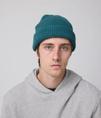 Known Supply Waffle Knit Beanie In Marine