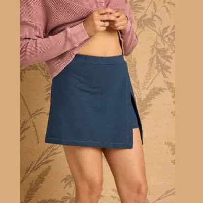 Known Supply Westbrook Skort In Sapphire In Blue