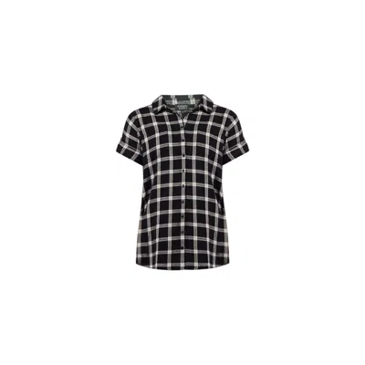 Known Supply Women's Amaris Dress - Black/taupe Plaid