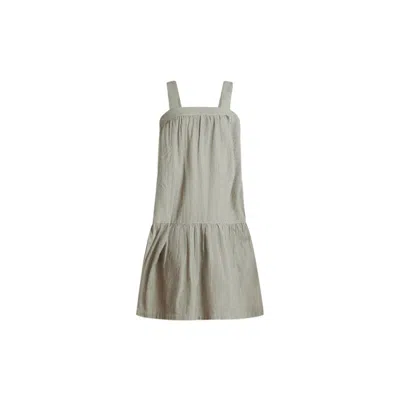 Known Supply Women's Black Amarillo Dress - B&w Stripe In Gray