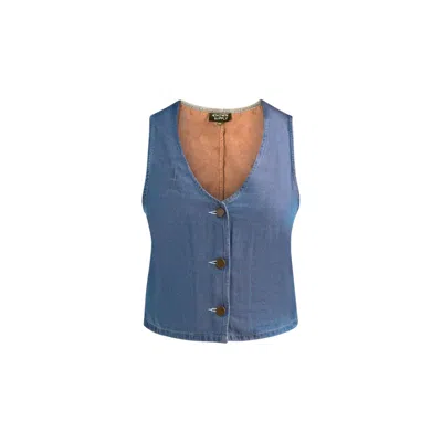 Known Supply Beverly Vest In Blue