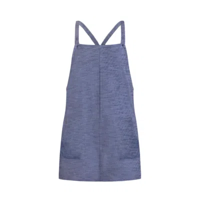Known Supply Women's Blue Macy Dress - Indigo In Gray