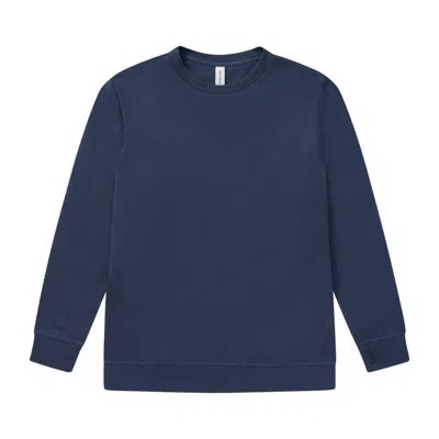 Known Supply Women's Blue Unisex Crewneck Sweatshirt - Navy