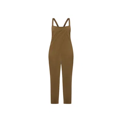 Known Supply Women's Brown Cadence Overall - Teak