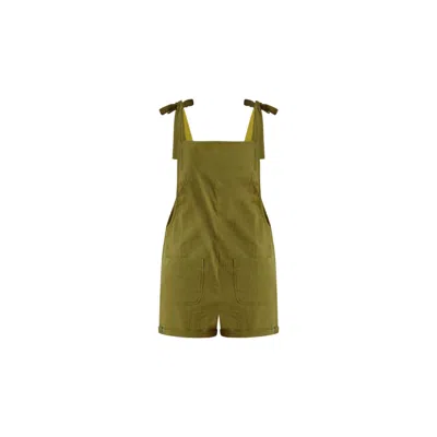Known Supply Women's Green Bower Romper - Olive
