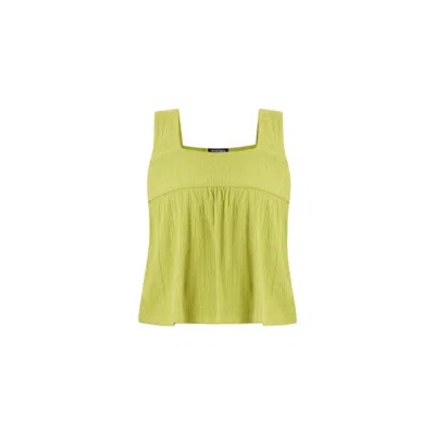 Known Supply Women's Green Oaklee Tank Top - Martini Olive