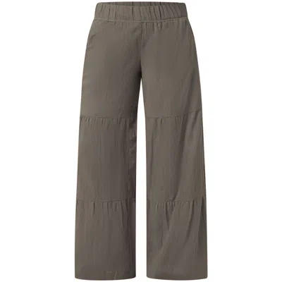 Known Supply Women's Grey Malibu Pant - Charcoal In Gray