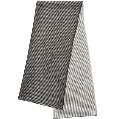 Known Supply Women's Illusion Scarf - Black/pearl In Gray