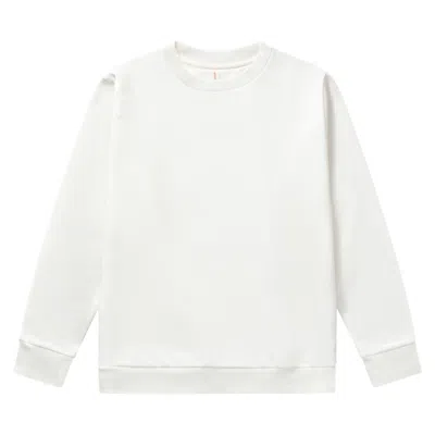 Known Supply Women's Unisex Crewneck Sweatshirt - White