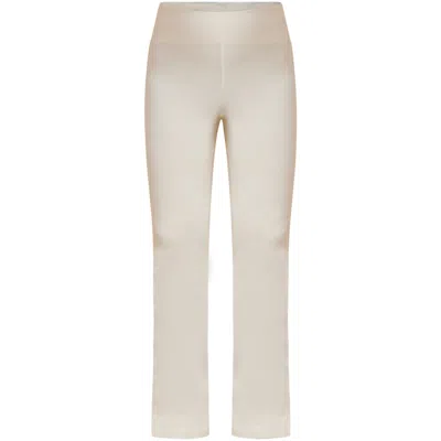 Known Supply Women's White Dawn Pant - Pearl In Neutral