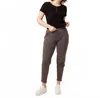 Known Supply Yumi Henley Tee In Black In Black