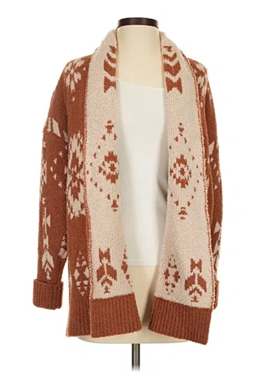 Pre-owned Knox Rose Cardigan Sweater In Brown