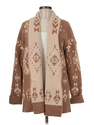 Pre-owned Knox Rose Cardigan Sweater In Brown