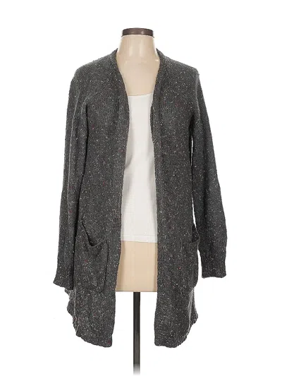 Pre-owned Knox Rose Cardigan Sweater In Gray