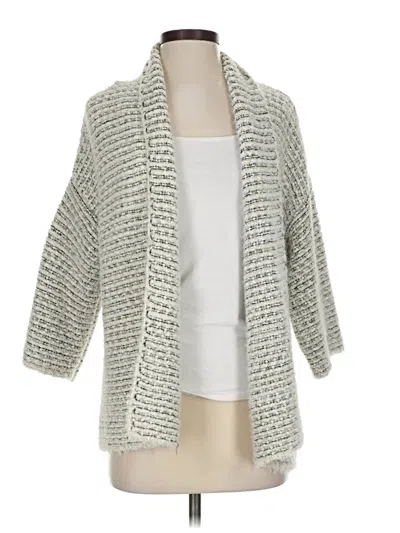 Pre-owned Knox Rose Cardigan Sweater In Gray
