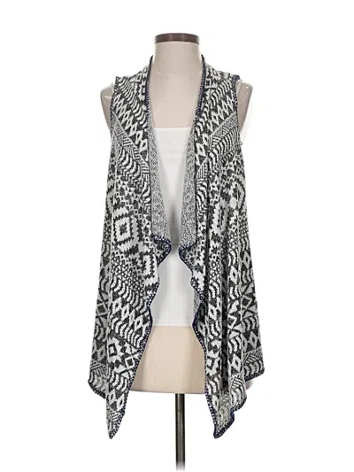 Pre-owned Knox Rose Cardigan Sweater In Gray