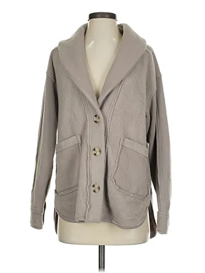 Pre-owned Knox Rose Cardigan Sweater In Gray