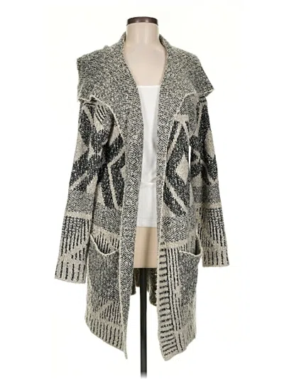 Pre-owned Knox Rose Cardigan Sweater In Gray