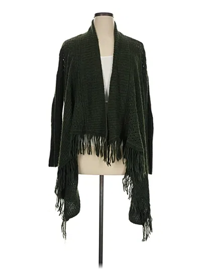 Pre-owned Knox Rose Cardigan Sweater In Green