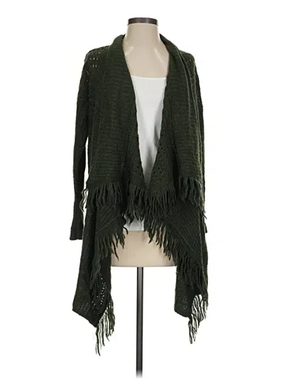 Pre-owned Knox Rose Cardigan Sweater In Green
