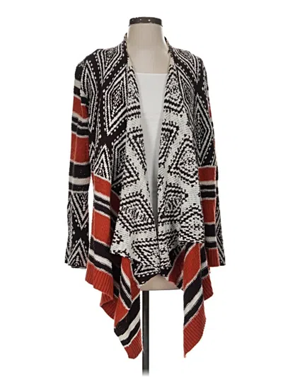 Pre-owned Knox Rose Cardigan Sweater In Red