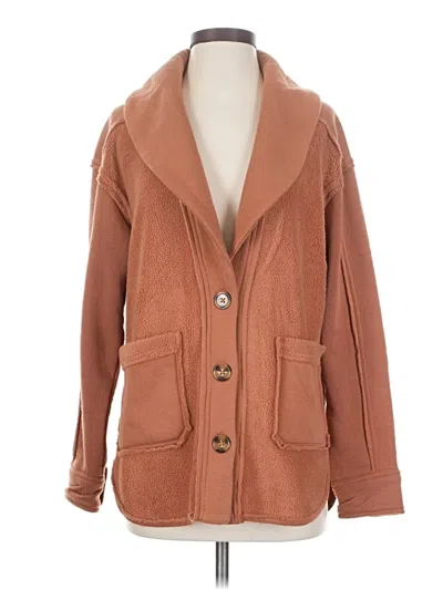 Pre-owned Knox Rose Cardigan Sweater In Tan