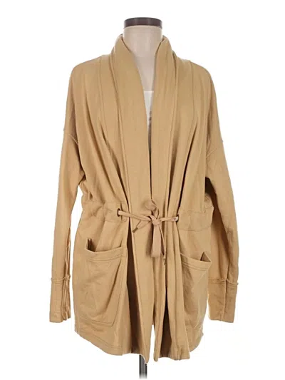 Pre-owned Knox Rose Cardigan Sweater In Tan